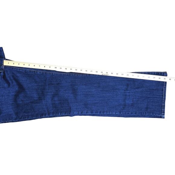 Levi's 415 Relaxed Fit Bootcut Dark Wash Jeans 20W - Picture 3 of 7